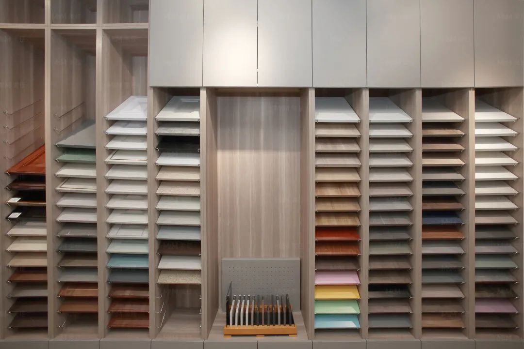 美佳色板展架